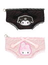 パンツ型ポーチ マイメロディ & クロミ マイメロディ クロミ サンリオキャラクターズ アイドル キーホルダー チャーム ぬいぐるみ 可愛い プレゼント ギフト(4)