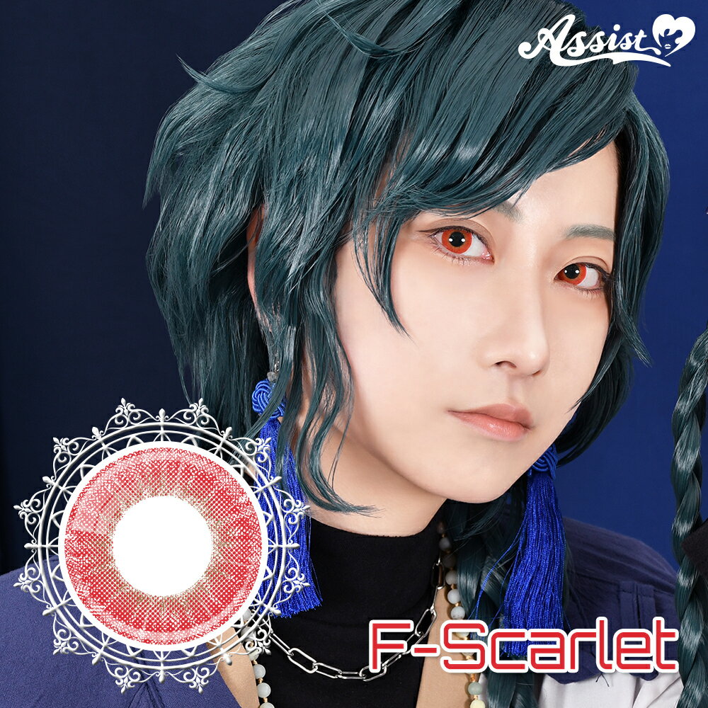 アシストシュシュ ファビルワンデー ( カラコン コスプレ ワンデー 6枚入 ) 茶 赤 黄色 紫 青 緑 レッド ブルー グリーン グレー 度あり 度なし 安い 激安 ハロウィン Assist ChouChou