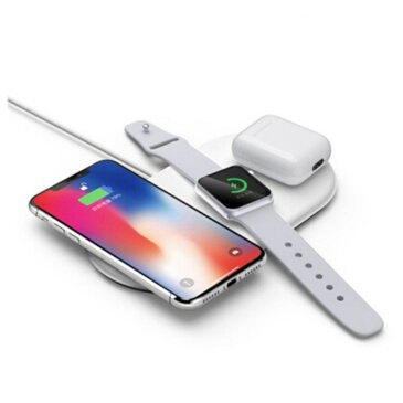 qi 充電器 Qi対応 ワイヤレス充電器 AirP 充電ケーブル ワイヤレス 充電器 iPhone11 iPhone 11 pro xi MAX iPhone XR iPhoneX Plus iPhone8 Samsung Galaxy s9 s9＋ Note 8 S8 Plus S7 Edge 大容量 置くだけ 急速充電 Qi 供電 チャージ アイフォン ギャラクシー 229