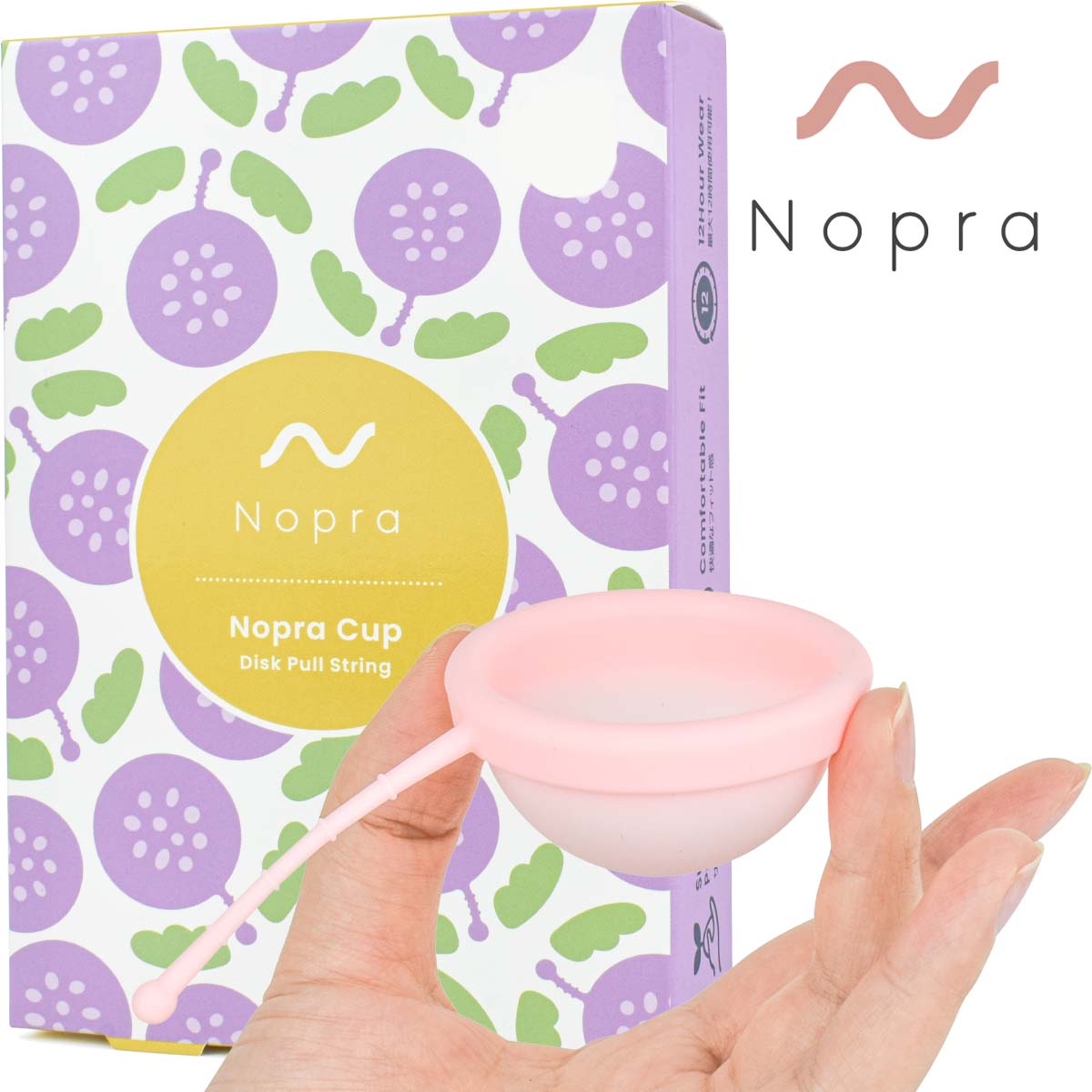 【正規販売店】サニタリーディスク Nopra Cup 月経ディスク 月経カップ プルストリング タイプ（ノプラ..