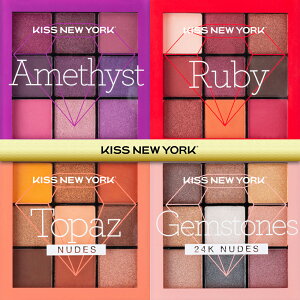 KISS NEW YORK キスニューヨークジュエリーパレット(アイシャドウパレット 全9色 アイメイク コスメ メイク)
