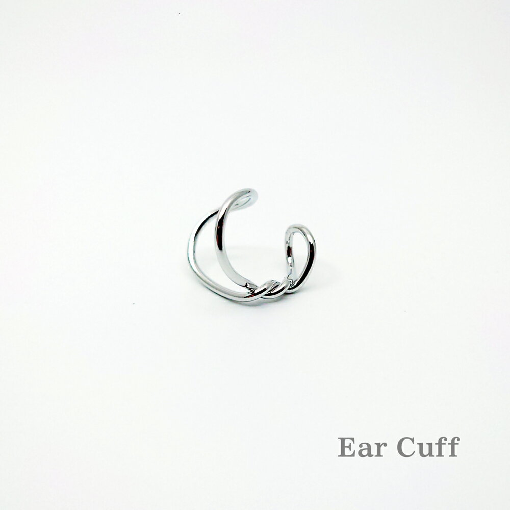 【片耳用】イヤーカフ（カジュアル・アクセント・アクセサリー）【30】