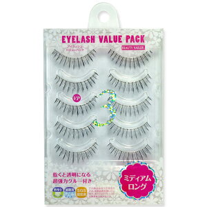 EYELASH Value Packアイラッシュ バリューパック(1箱5組入り つけまつげ アイメイク コスメ)