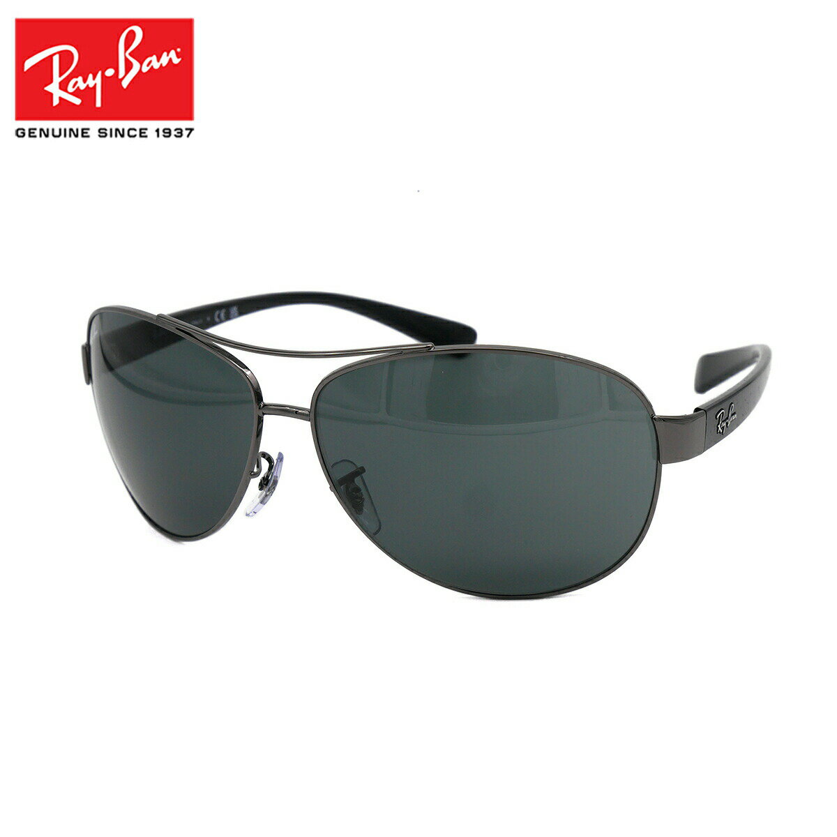 レイバン サングラス RB3386 004/71 Ray-Ban 67mm ツーブリッジ ティアドロップ