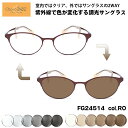 調光 サングラス ちょこシー FG24514 col.RO Choco See 鼻に跡がつかないメガネ チョコシー 鼻パッドなし シャルマン CHARMANT(4)