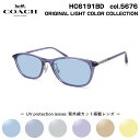 COACH サングラス ライトカラー HC6191BD 5676 54mm アジアンフィット コーチ UVカット 国内正規品