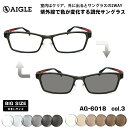 大きいサイズ 調光 サングラス AG-6018 col.3 57mm エーグル AIGLE UVカット BIG ワイド 大きい顔