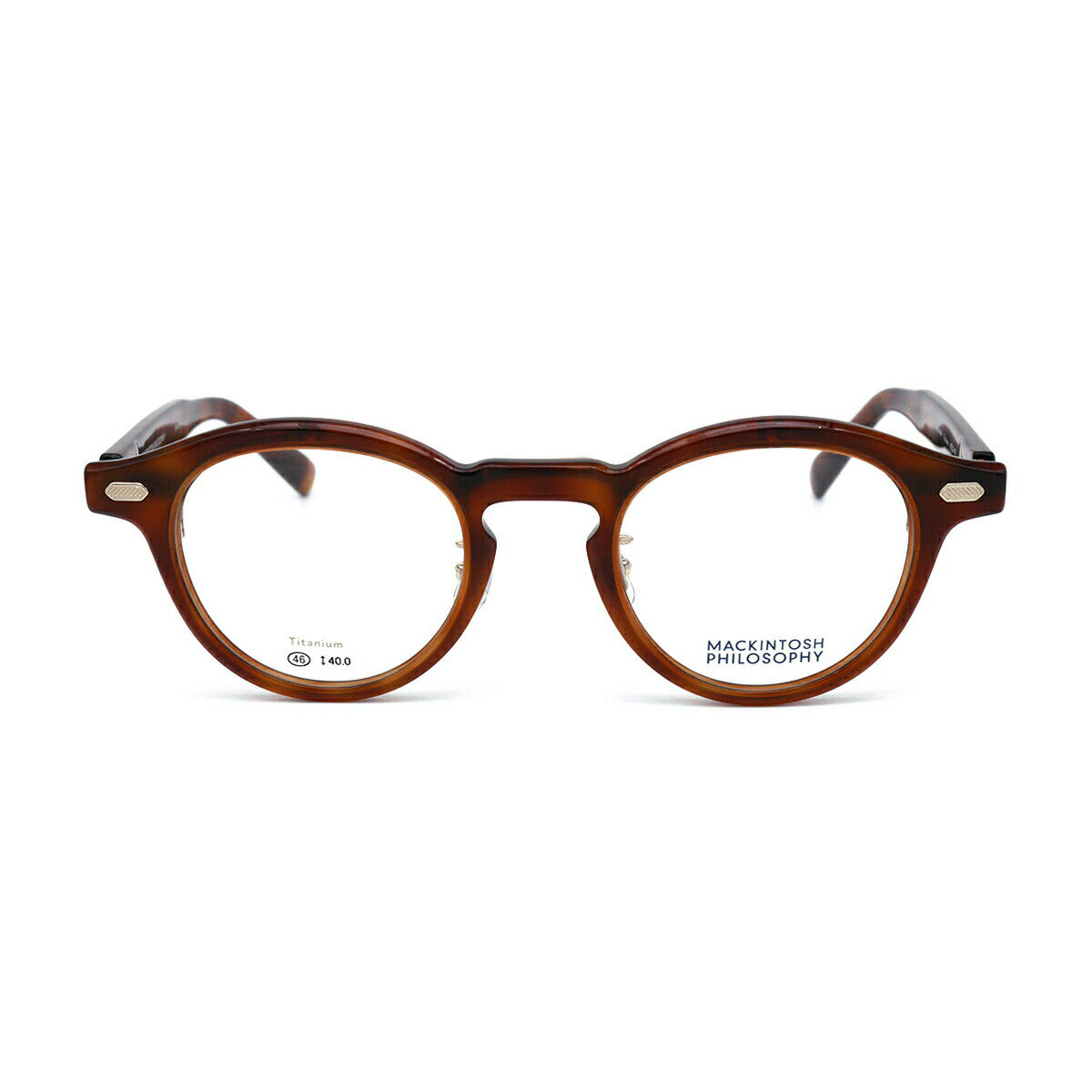 マッキントッシュ フィロソフィー MP-3005 col.2 46mm MACKINTOSH PHILOSOPHY 跳ね上げ 複式 メガネ フレーム