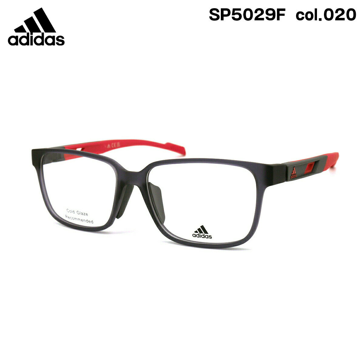 アディダス メガネ SP5029F (SP5029F/V) col.020 56mm adidas アジアンフィット 国内正規品 フレーム メンズ レディース