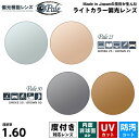 度付きレンズ 偏光 アクロライト160 ペイル ブラウン スモーク UVカット ライトカラー ItoLens Acrolite Pale 内面非球面 1.60 2枚1組 プラスチックレンズ