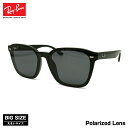 レイバン 大きいサイズ 偏光 サングラス RB4392D col.601/81 66mm Ray-Ban アジア限定モデル フラットレンズ アジアンフィット UVカット