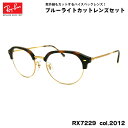 レイバン ダテメガネ RX7229 (RB7229) 2012 53mm Ray-Ban UVカット ブルーライトカット