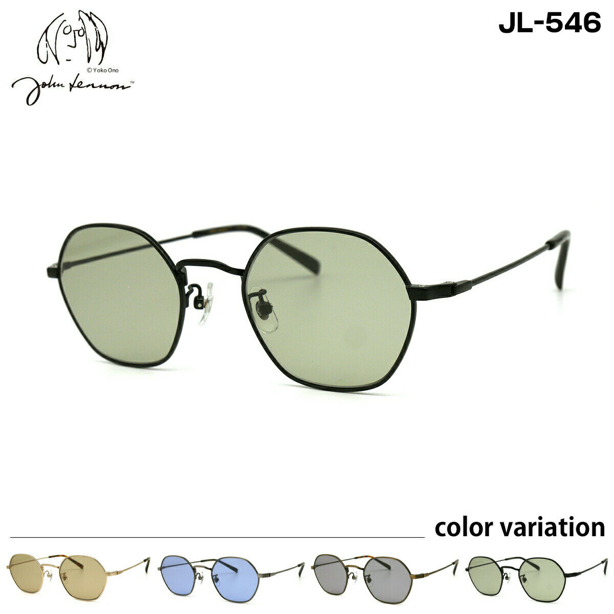 Υ 󥰥饹 JL-546 4 49mm John Lennon UVå 饤ȥ顼 饦 ܥȥ  ǥ