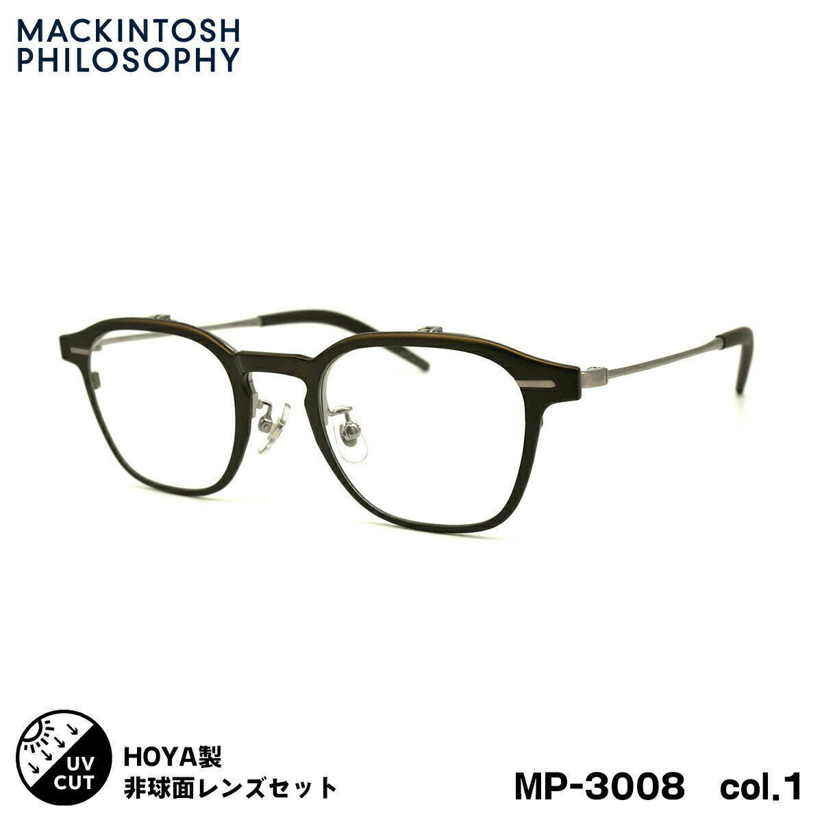�ޥå���ȥå��� �ե������ե��� ���դ���󥺥��å� MP-3008 col.1 48mm SL982VS MACKINTOSH PHILOSOPHY UV����...
