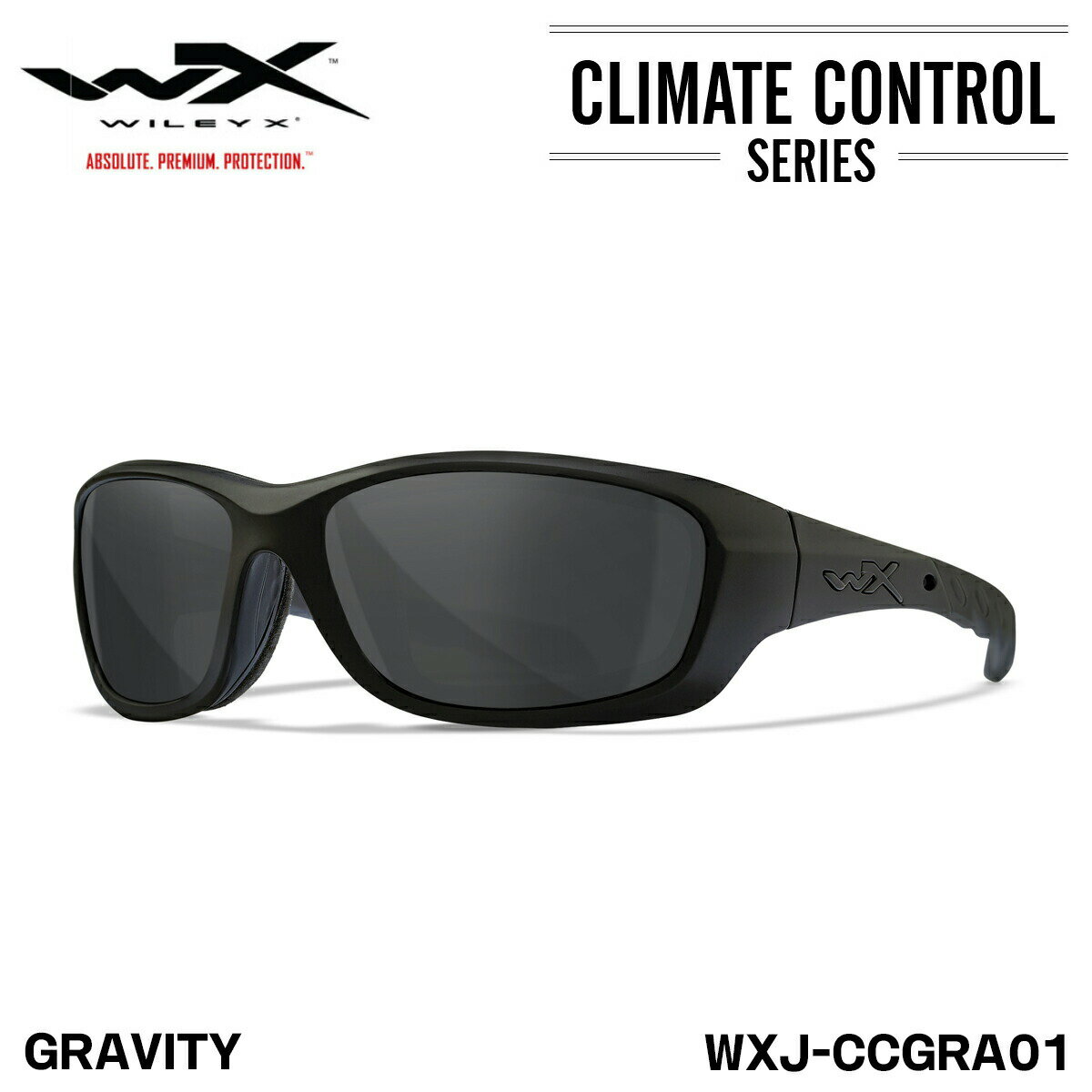 C[GbNX OreB TOX WXJ-CCGRA01 WILEY X WX GRAVITY 01 Black Ops }bgubN X[NO[