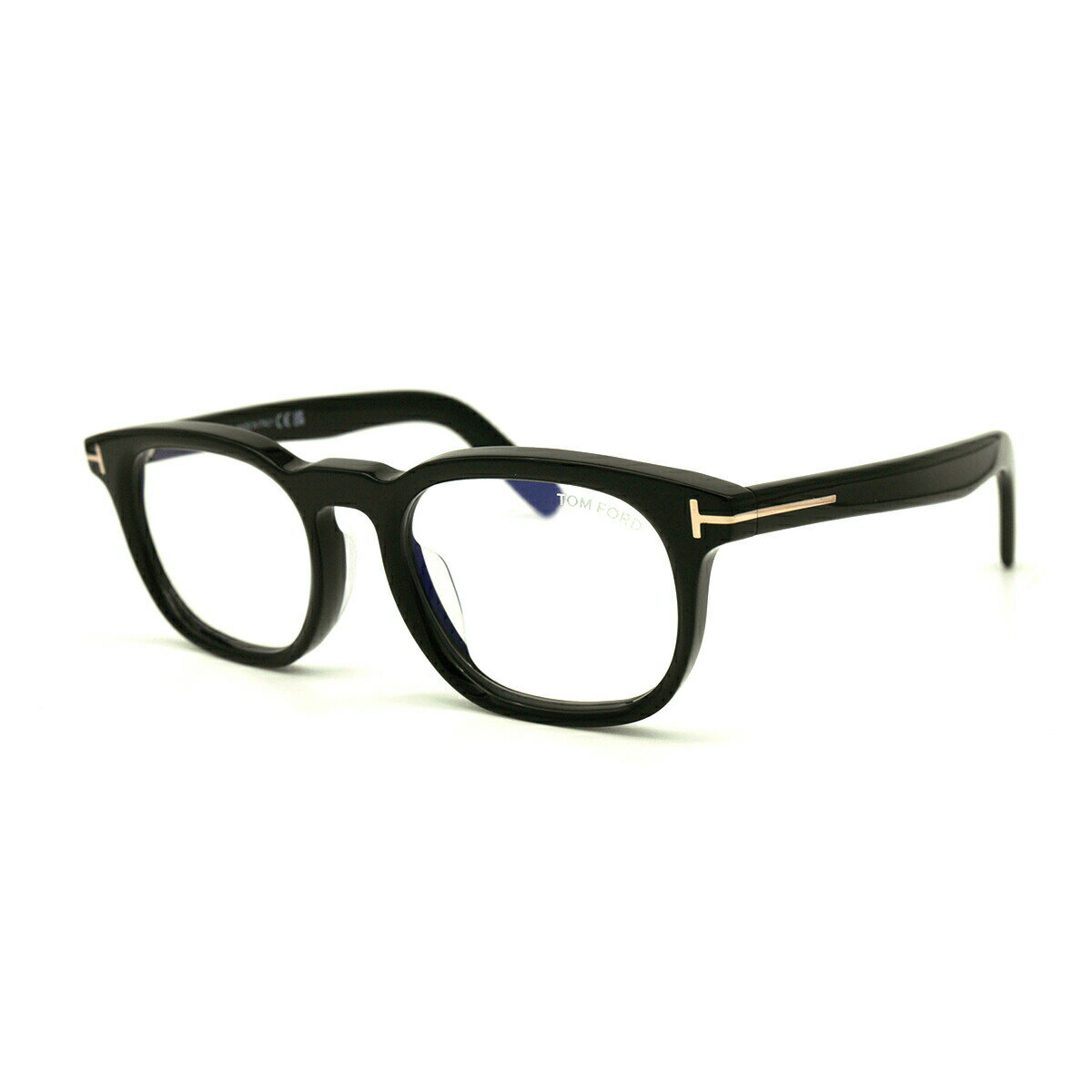 トムフォード メガネ FT5930DB (TF5930DB) ECO col.001 52mm TOM FORD アジアンフィット 国内正規品 フレーム ブルーライトカット