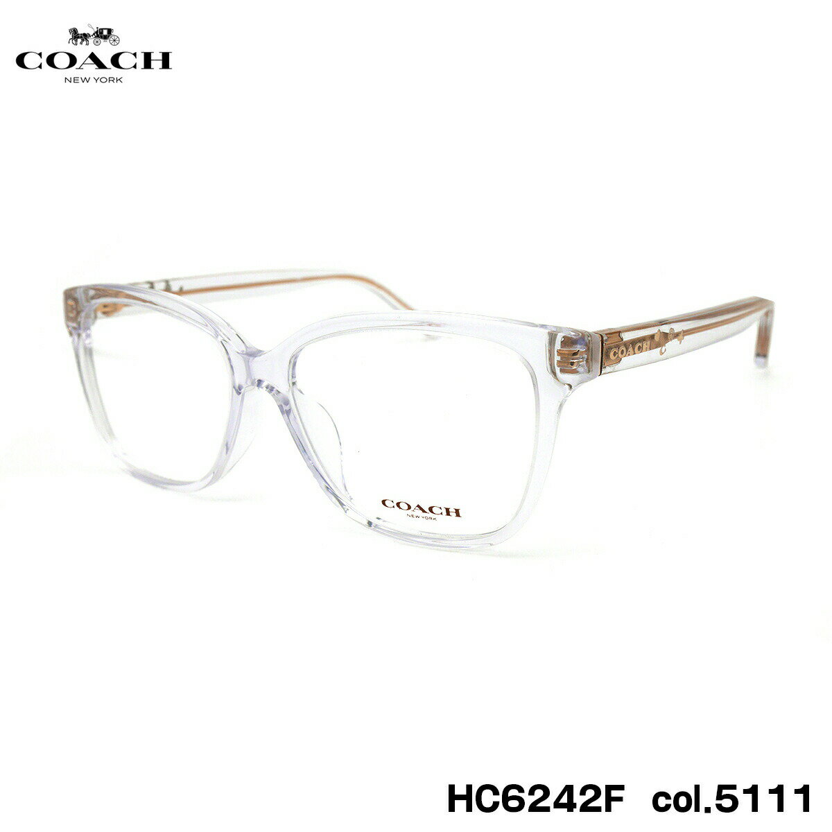 Plastic Frame - コーチ メガネ HC6242F col.5111 56mm COACH アジアンフィット フレーム 国内正規品