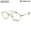 マッキントッシュ フィロソフィー MP-1042 col.1 47mm MACKINTOSH PHILOSOPHY メガネ フレーム(4)