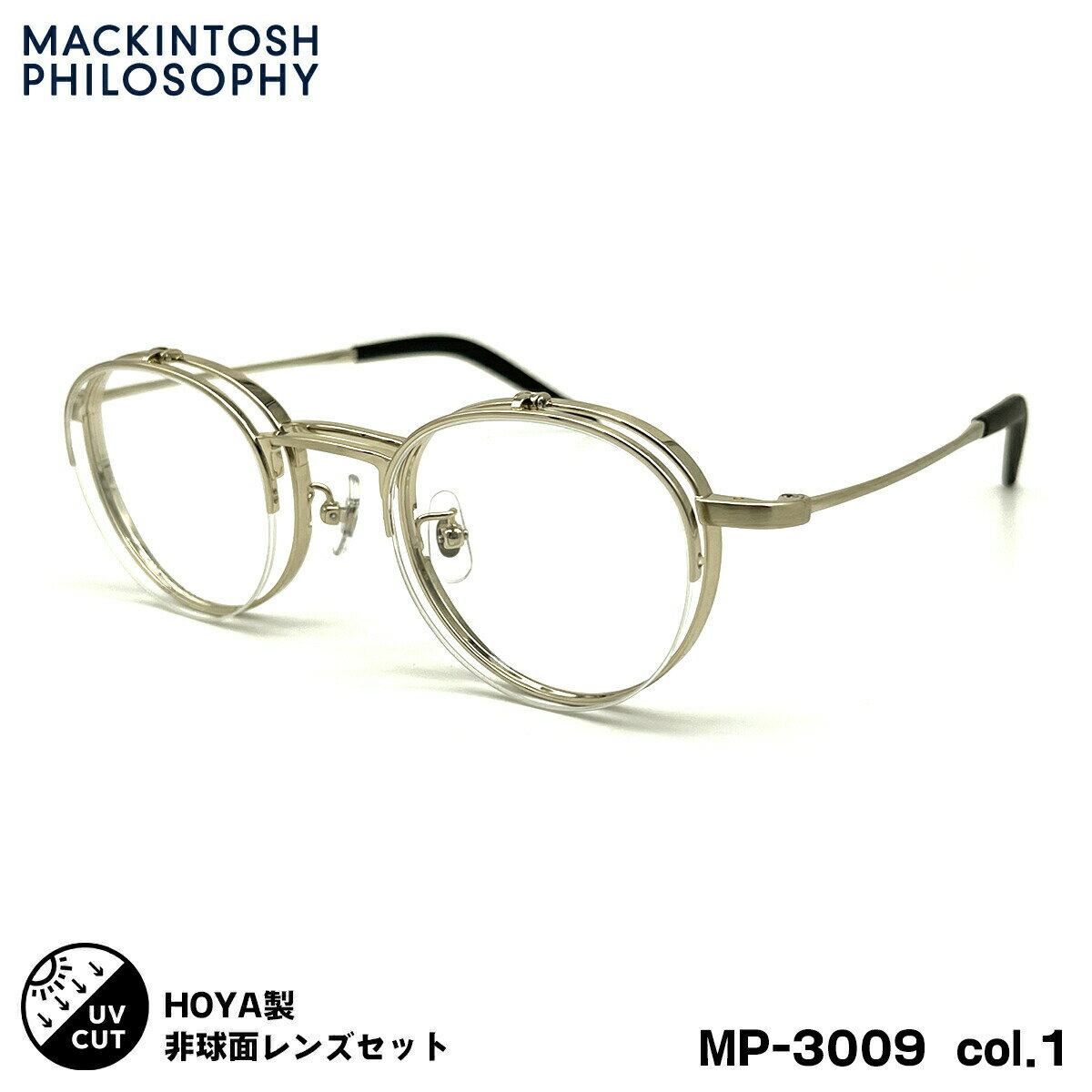 �ޥå���ȥå��� �ե������ե��� ���դ���󥺥��å� MP-3009 col.1 46mm SL982VS MACKINTOSH PHILOSOPHY UV����...