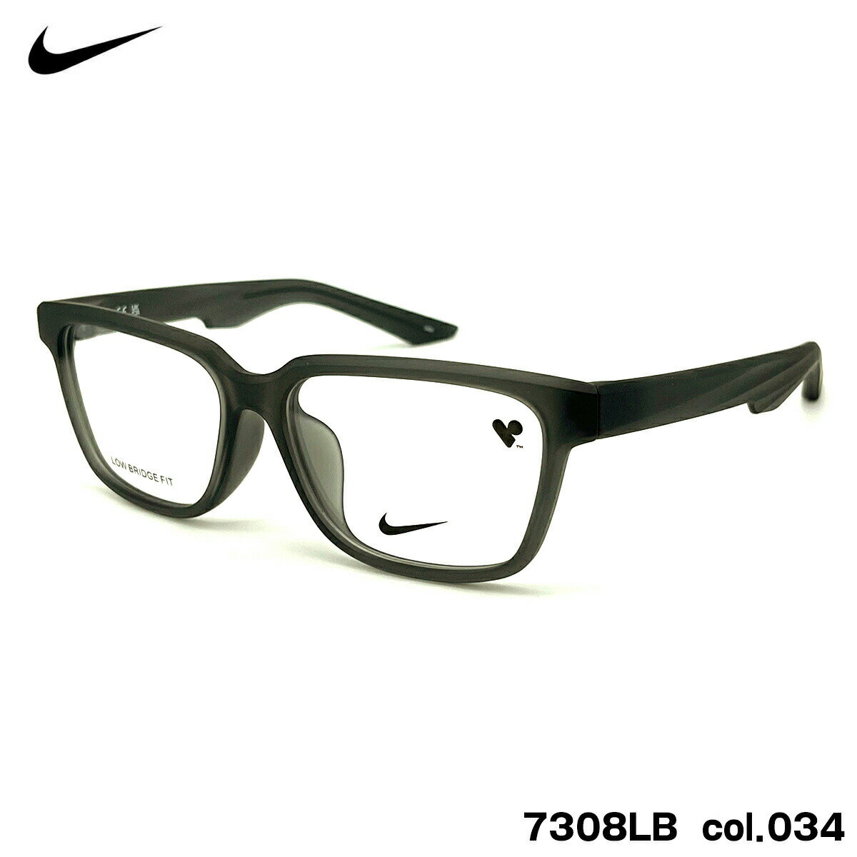 NIKON - ナイキ メガネ 7308LB col.034 55mm NIKE フレーム スポーツ メンズ レディース