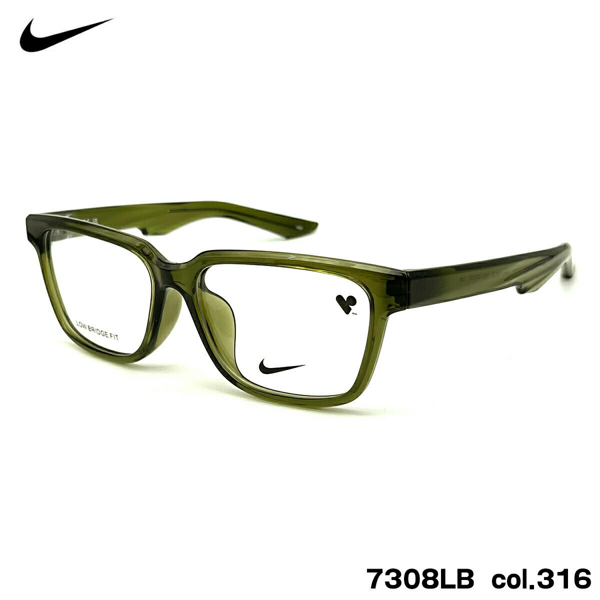 Glasses - ナイキ メガネ 7308LB col.316 55mm NIKE フレーム スポーツ メンズ レディース