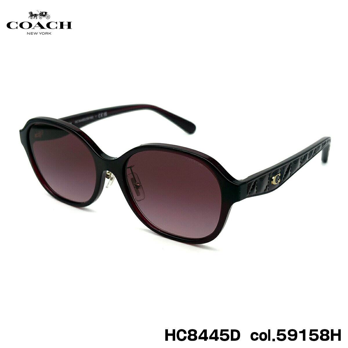 コーチ サングラス HC8445D col.59158H 56mm C...(4.0)