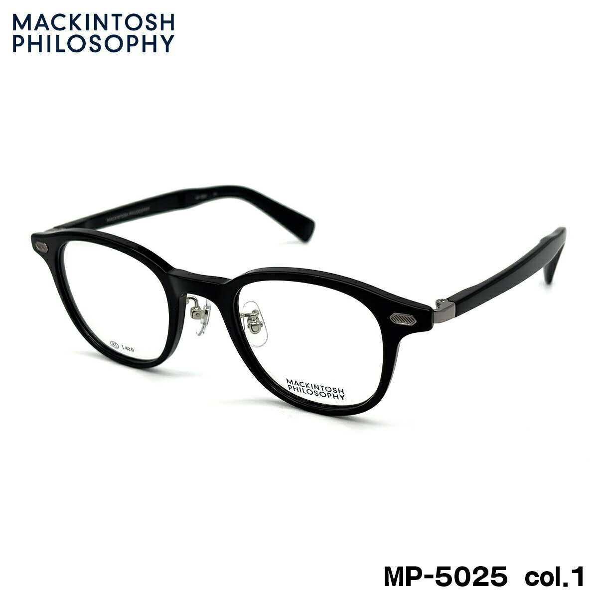 乐天商城 - マッキントッシュフィロソフィー MP-5025 col.1 47mm MACKINTOSH PHILOSOPHY メンズ レディース メガネ フレーム