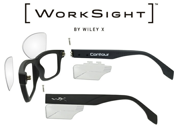 WILEY X ワイリーエックス WORKSIGHT ワークサイト PROFILE プロファイル メガネ 眼鏡 めがね フレーム 度付き 度入り 対応 強い ミリタリー 米軍