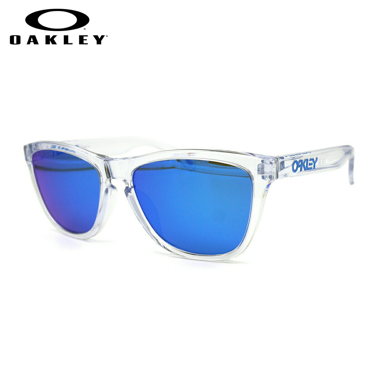 乐天商城 - オークリー サングラス OO9245 A7 54mm OAKLEY Frogskins (A) フロッグスキン ローブリッジフィット UVカット 紫外線カット プリズム PRIZM