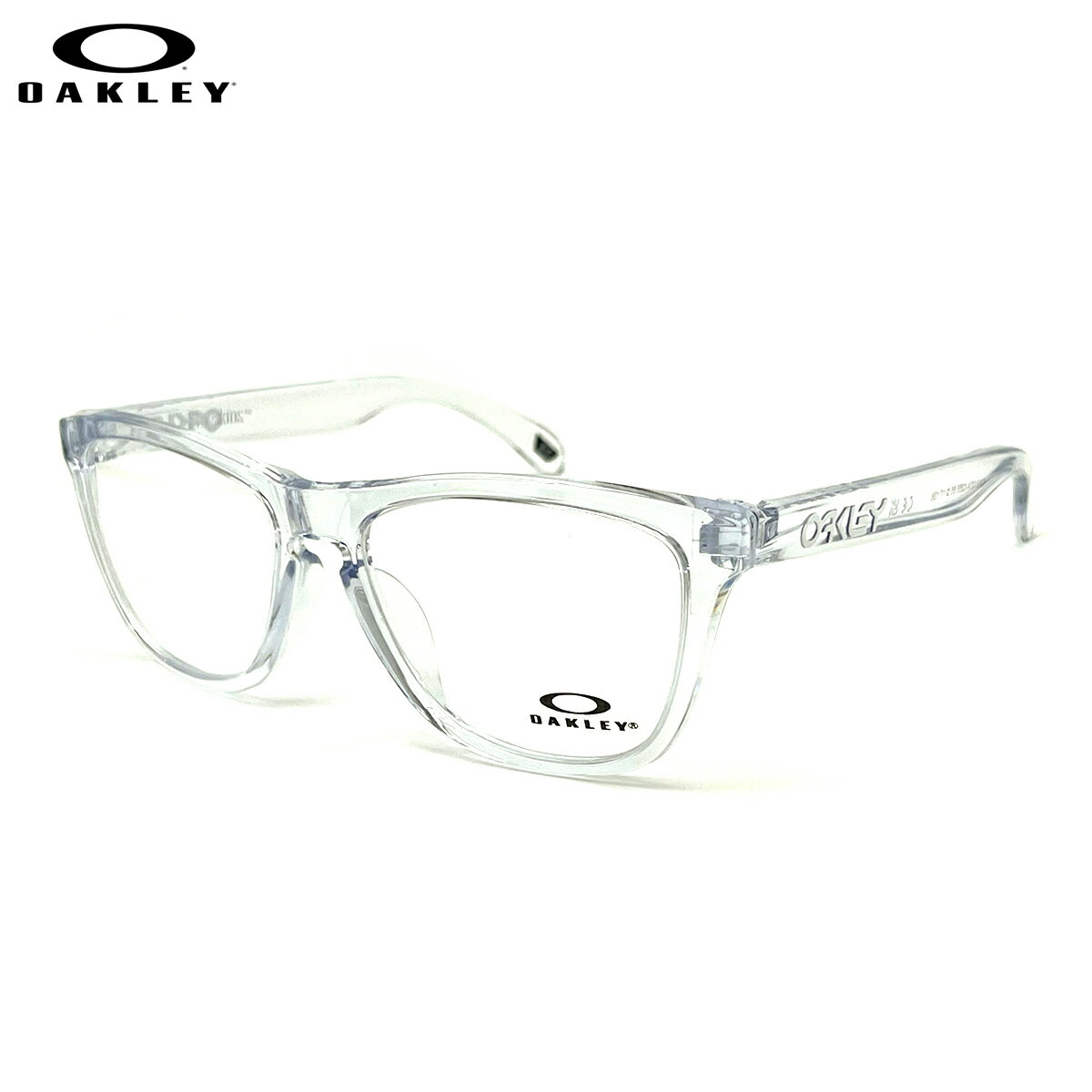 オークリー メガネ OX8137A 02 54mm OAKLEY Frogskins RX (A) フロッグスキン ローブリッジフィット フレーム