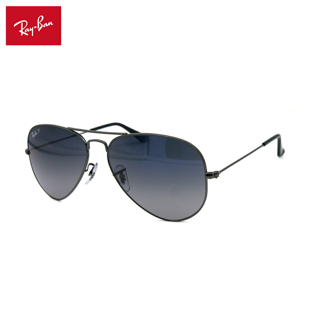 レイバン 偏光 サングラス アビエーター ラージメタル RB3025 004/78 Ray-Ban AVIATOR LARGE METAL