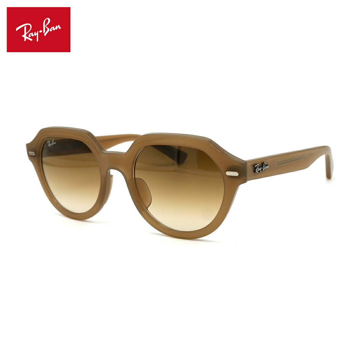 乐天商城 - レイバン サングラス ジーナ RB4399F 616651 53mm Ray-Ban GINA ローブリッジフィット UVカット 紫外線カット