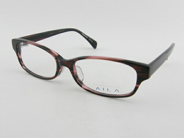 【レンズセット】[AILA] AI-2006-16 メガネフレーム 赤 レンズ付きセット アイラ お買得 セル枠 老眼鏡 男女兼用 新品 ユニセックス 眼鏡 めがね 軽量 ブランド 正規品