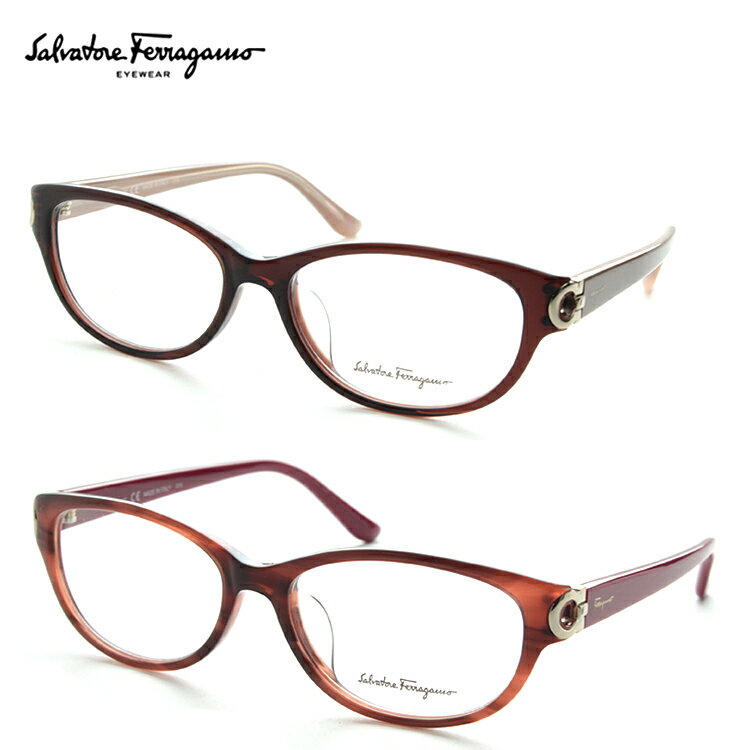 Salvatore Ferragamo フェラガモ SF2742A メガネ 度付き レディース かわいい