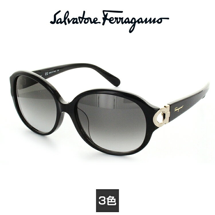 サルヴァトーレ・フェラガモ フェラガモ サングラス SF801SA FERRAGAMO UVカット 59サイズ レディース 日本人向け【正規販売店】 母の日