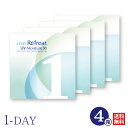 【最速発送】 4箱セット コンタクトレンズ ワンデー 1日使い捨て ワンデーリフレアUVモイスチャー38 1-DAY UV Refrear Moisture 38 コンタクト ソフト クリア 1箱30枚入り ワンデイ 1day