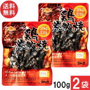 宮崎名物 日向屋 鶏炭火焼 100g 2袋 国産 無添加 焼き鳥 焼鳥 やきとり
