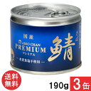 伊藤食品 あいこちゃんプレミアム 鯖水煮 食塩不使用 190g缶×3缶 国産