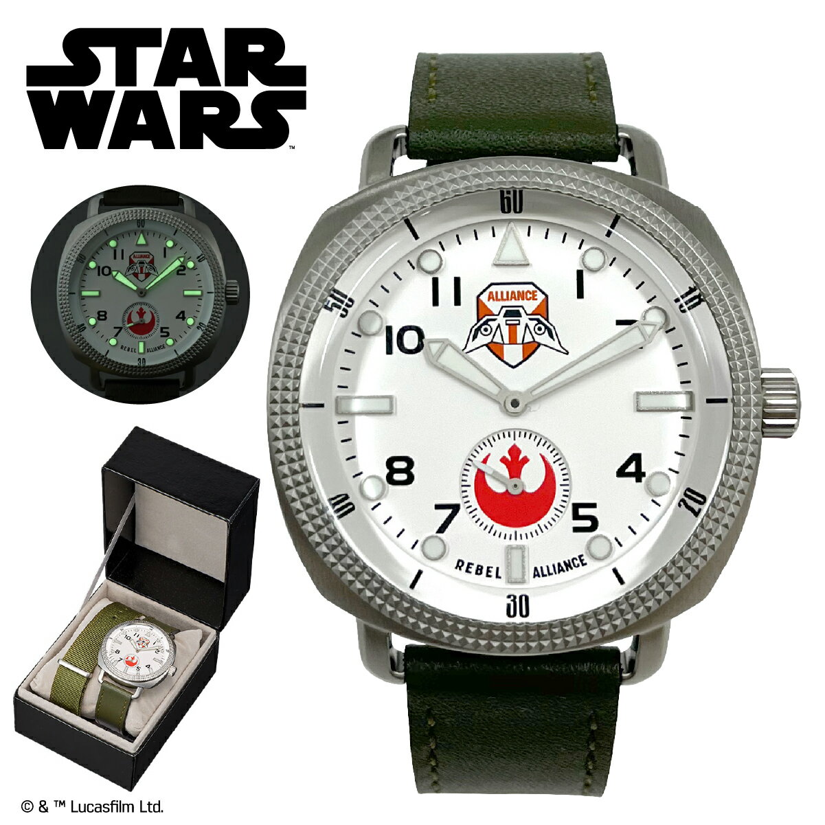樂天商城 - STAR WARS ウォッチ 反乱軍 スター・ウォーズ | 腕時計 限定生産品 ギフト プレゼント 映画好き 男性 ファッション 【お一人様1個限り】