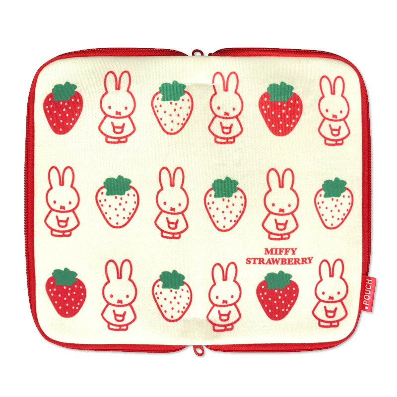 どっとポーチ MIFFY STRAWBERRY BC【ラッピング可能】