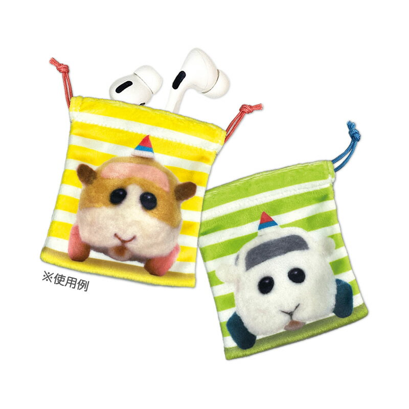 PUI PUI モルカー ミニ巾着2枚セットの紹介画像2