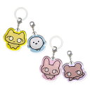 ねこちゃん アクリル マーカーチャーム セット アンブレラマーカー 折り畳み傘 折りたたみ傘 傘 ボトルマーカー チャーム かわいい 可愛い 雑貨 目印 私物 ビニール傘 目立つ 梅雨 雨 ペットボトル キャラクター キャラクター雑貨 便利グッズ