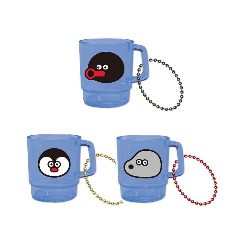 【楽天スーパーSALE10%OFF】PINGU × 松本セイジ ミニチュア スタッキング マグ ボールチェーン | ピングー ピンガ PINGU PINGA キャラクター 雑貨 バッジ ファッション 小物 かわいい 可愛い キーホルダー キーチェーンのサムネイル