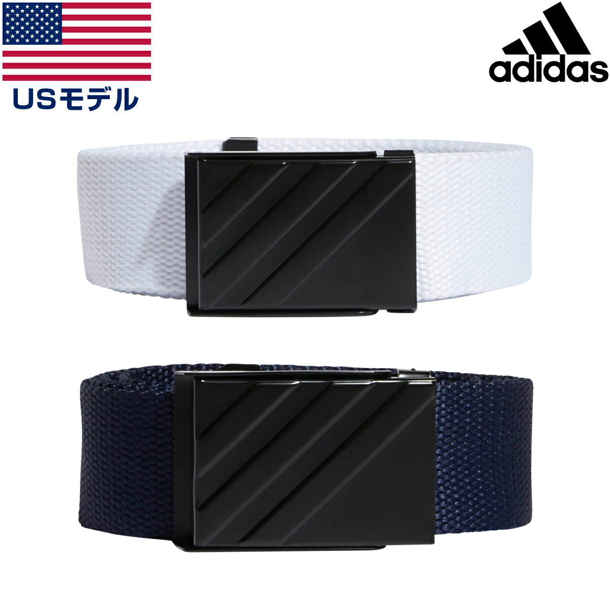 【並行輸入品】 adidas Golf(アディダスゴルフ) WEBBING BELT(ウェビングベルト) 【あす楽対応】