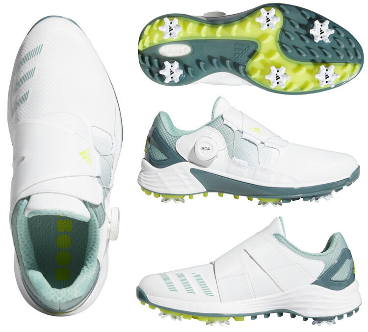 adidas Golf(アディダスゴルフ)日本正規品 ウィメンズ ZG21 (ゼットジー21ボア) ソフトスパイクゴルフシューズ 2021新製品 「KZI19」 【あす楽対応】