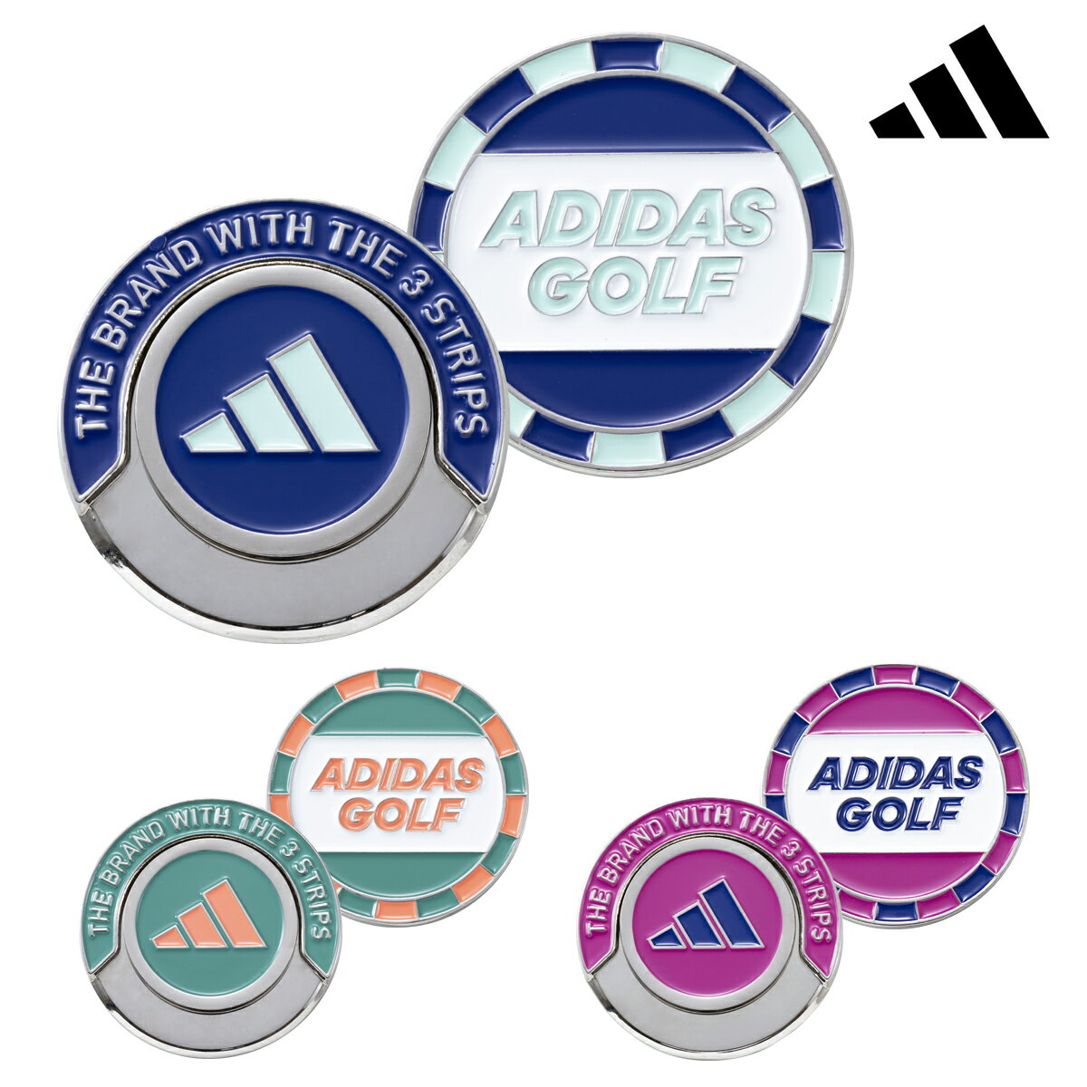 adidas Golf アディダスゴルフ日本正規品 Twin Marker ツイン マーカー 2023モデル 「 ADM-936 」 【あす楽対応】