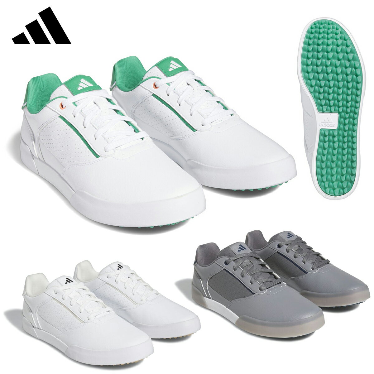 adidas Golf アディダスゴルフ日本正規品 レトロクロス スパイクレスゴルフシューズ 2023モデル 「 LIJ25 」 【あす楽対応】