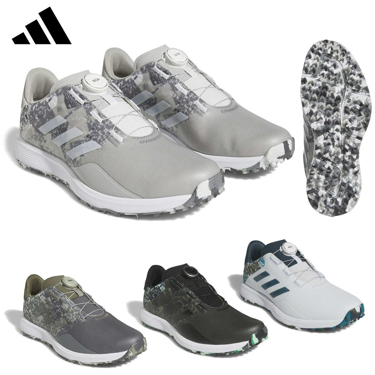 【5/15 エントリー/抽選で最大100 ポイントバック】 adidas Golf アディダスゴルフ日本正規品 S2G SL ボア スパイクレスゴルフシューズ 2023モデル 「 LIJ44 」 【あす楽対応】