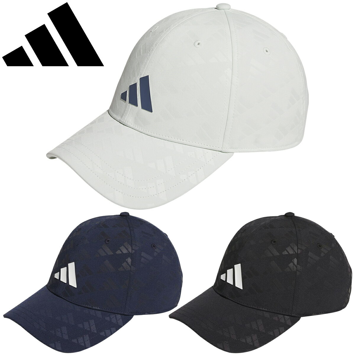 アディダス adidas Golf アディダス ゴルフ 日本正規品 ロゴグラフィック デボス キャップ 2024新製品 「 IHS34 」 【あす楽対応】