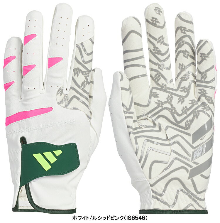 【11/11まで エントリーで最強配送10倍】 adidas Golf アディダス ゴルフ 日本正規品 コードカオス グローブ メンズ ゴルフグローブ ( 左手用 ) 2024モデル 「 JTY37 」 【当店在庫品】